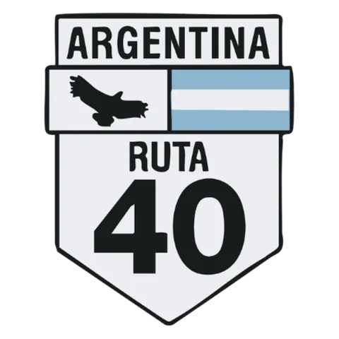 Sticker Ruta 40 Argentina