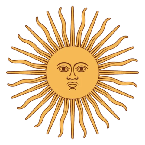 Sticker Sol de Mayo