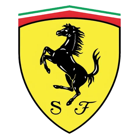 Sticker escudo Ferrari