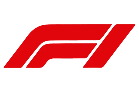 Sticker logo Fórmula 1 rojo