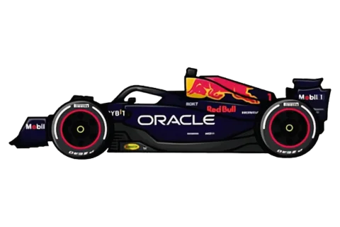 Sticker auto de Fórmula 1 Red Bull