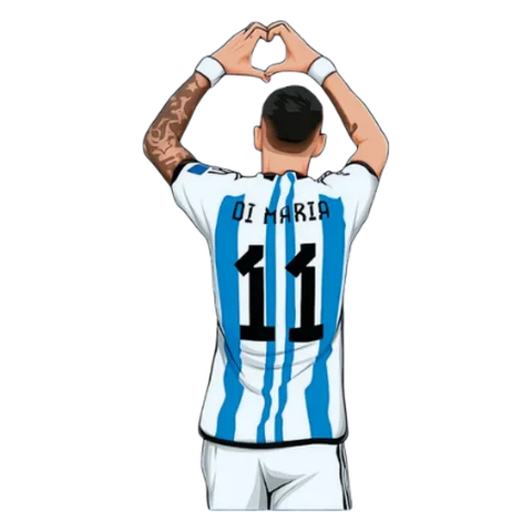 Sticker Selección Argentina · 43