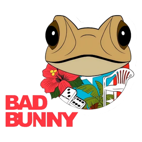 Sticker Bad Bunny · 39