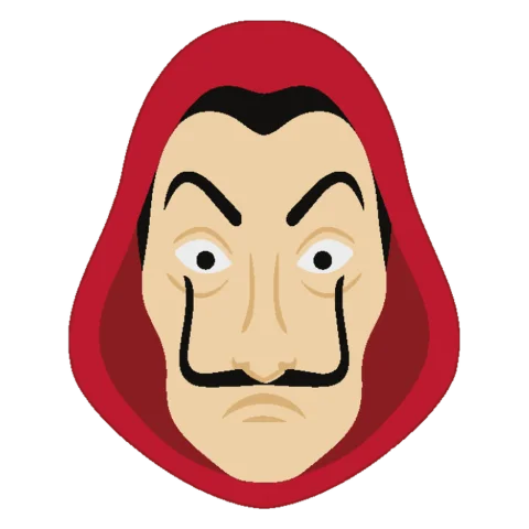 Sticker La Casa de Papel · 42