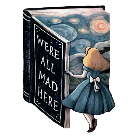 Sticker Alicia en el país de las maravillas · 46