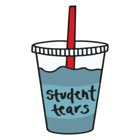 Student tears
