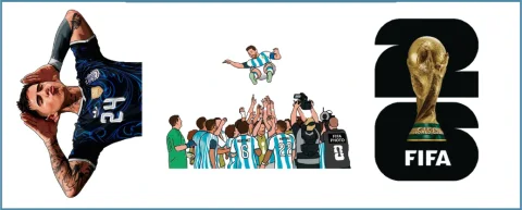 Plancha Selección Argentina 10