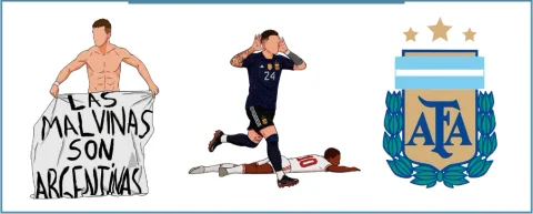 Plancha Selección Argentina 11