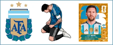 Plancha Selección Argentina 12